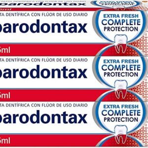 Parodontax, Complete Protection, Extra Fresh, Pasta de Dientes con Flúor, Ayuda a Detener
