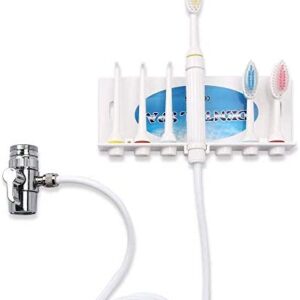 TangDao Irrigador dental no eléctrico para la higiene oral directamente al grifo incluye 3