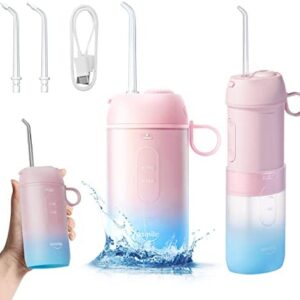 usmile Irrigador Dental, C1 Portatil Irrigador Bucal Inalámbrico Recargable IPX7