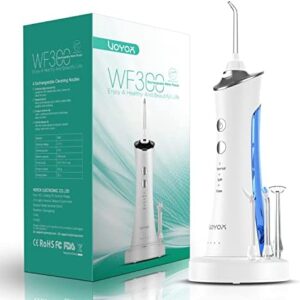 VOYOR Irrigador Bucal Portátil Irrigador Dental Profesional Recargable Irrigadores Bucales