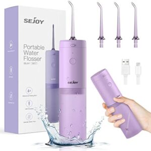 Irrigadores Bucales Sejoy Portail Irrigador Bucal Dental de Viaje,Irrigador Dental