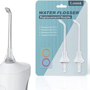 Lenink - Boquilla para irrigador dental Panasonic (2 unidades) para Panasonic