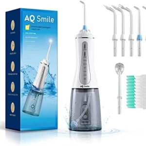 Water Dental Flossers Inalámbrico para Limpieza de Dientes, Irrigador Oral Portátil con 5