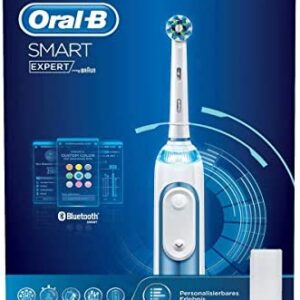 Oral-B Smart Expert - Cepillo de dientes eléctrico con conexión Bluetooth, anillo