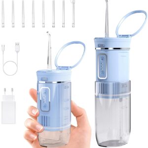 Irrigador Bucal Portatil, Irrigador Dental Inalámbrico Profesional con 3 Modos 8