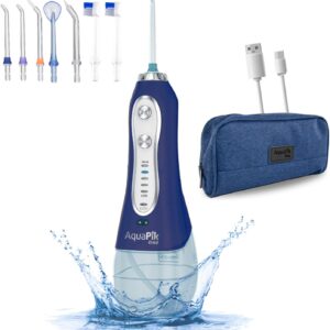 Aquapik One, Irrigador Dental y Nasal portátil. Incluye 8 Boquillas multifuncionales. 5