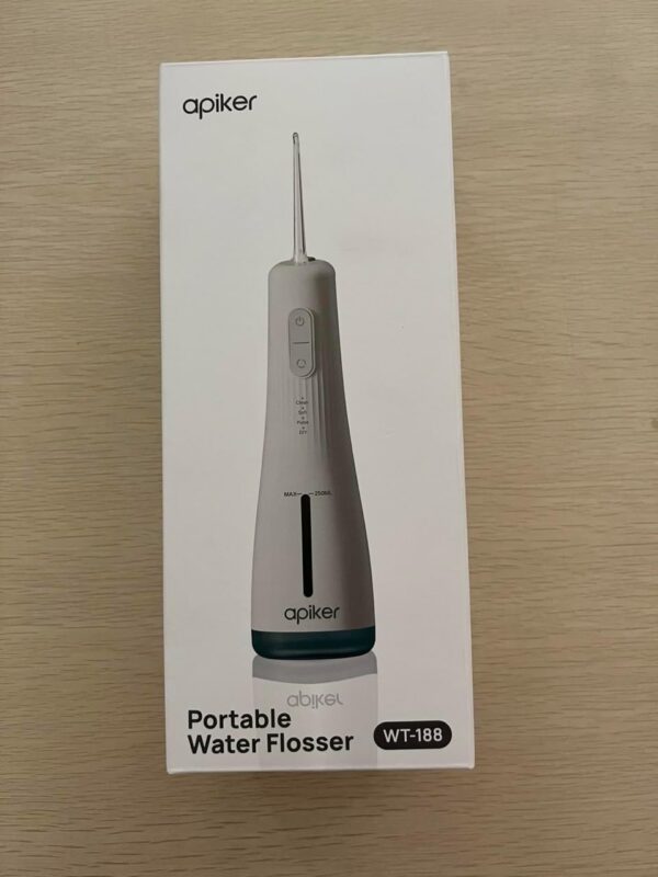 Apiker Irrigador Bucal Portatil con 2 Boquillas,Irrigador Dental Portatil 250ML,Irrigador - Imagen 10