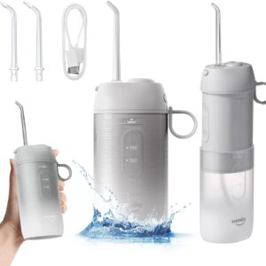 usmile Irrigador Dental, C1 Portatil Irrigador Bucal Inalámbrico Recargable IPX7