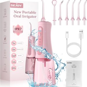 Irrigador dental inalámbrico, eléctrico, irrigador oral dental, limpieza dental para