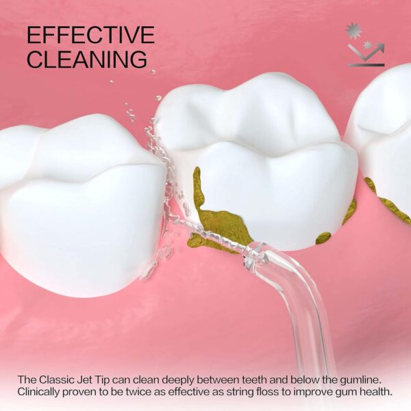4 puntas de repuesto tipo estándar para SYNHOPE Mini hilo dental portátil de agua - Imagen 4