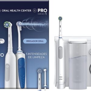Oral-B Centro De Salud Bucal Irrigador: Irrigador Dental de Agua, 1 Cabezal Oxyjet, 1