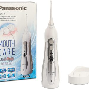 Panasonic EW1411H845 - Irrigador Bucal Eléctrico Portátil, Modo AIR IN (Burbujas de Agua),