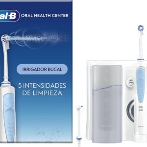 Oral-B Centro De Salud Bucal Irrigador: Irrigador Dental, 1 Cabezal Oxyjet y 1 Cabezal